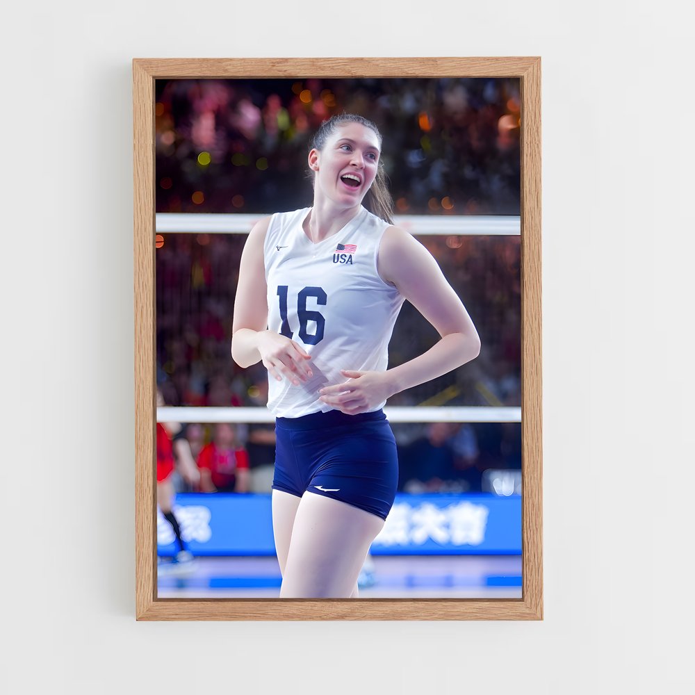 Poster Volleyball de league (vue 4)